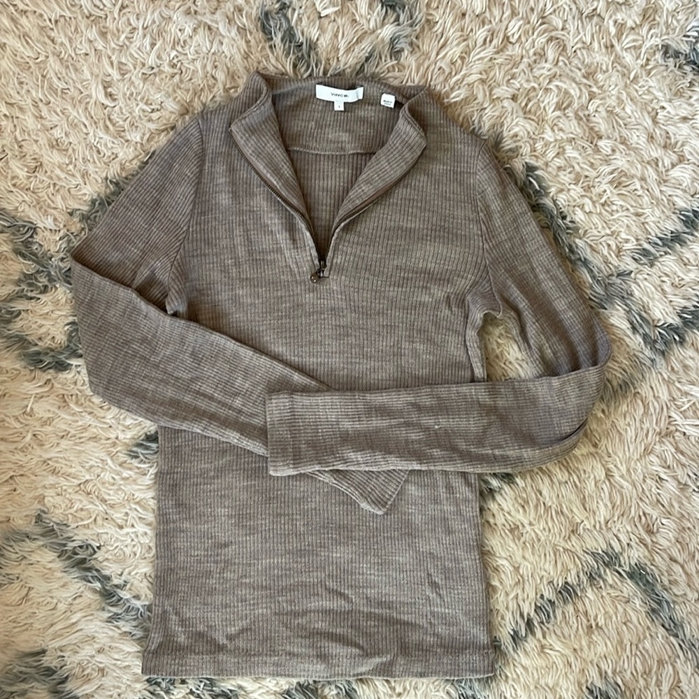 Vince Wool Quarterzip